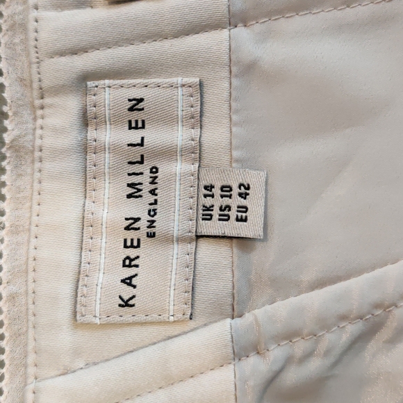 Karen Millen corset with immaculate beading - worn once. Size 14 - Picture 3 of 4